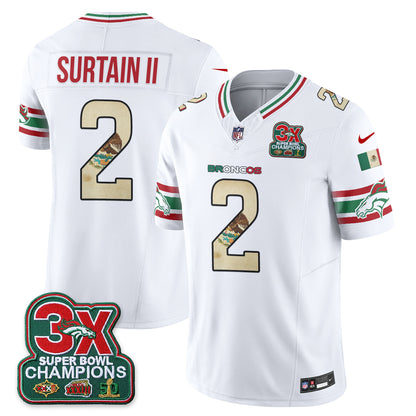 DEN Mexico Edition Vapor Jersey - Stitched