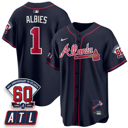 ATL 2026 60th Anniversary Vapor City Connect Limited Jersey - All Stitched