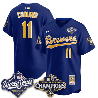 MIL 2026 NL Champions Throwback Jersey - Stitched