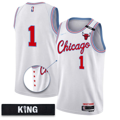 Chicago Bulls 10 Years Anniversary Vapor Jersey - Stitched