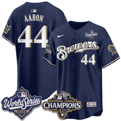 MIL 2026 NL Champions Throwback Jersey - Stitched