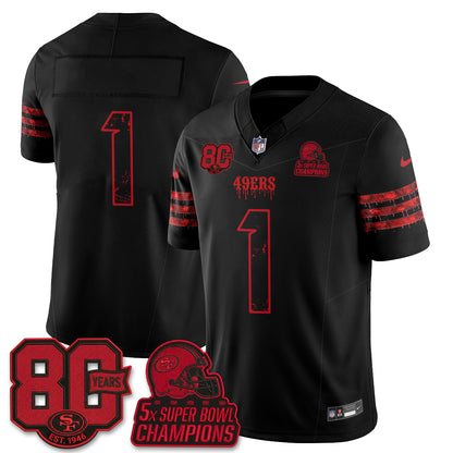 SF Slasher Edition Vapor Jersey - Stitched