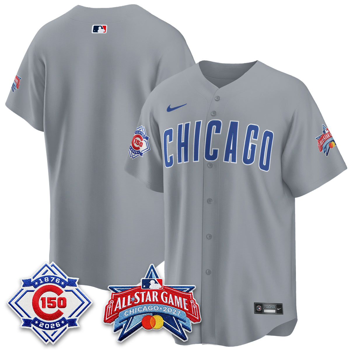 Chicago Cubs 2027 All Star Game Vapor Limited Jersey - Stitched