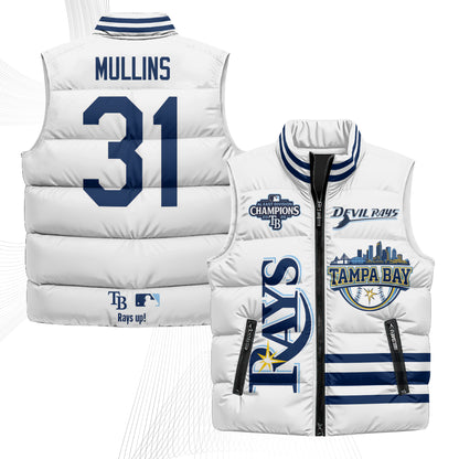 TB "Devil Rays" Puffer Vest - Printed