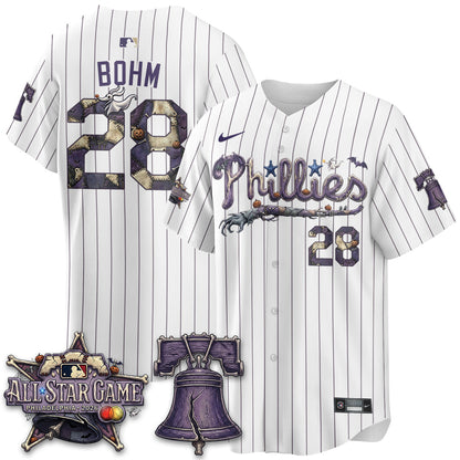 Philadelphia Phillies Nightmare Edition Vapor Jersey - Printed
