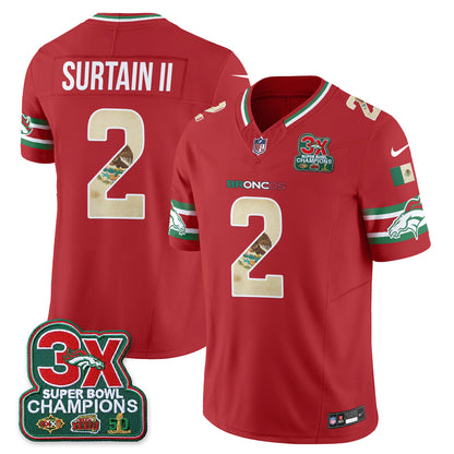 DEN Mexico Edition Vapor Jersey - Stitched