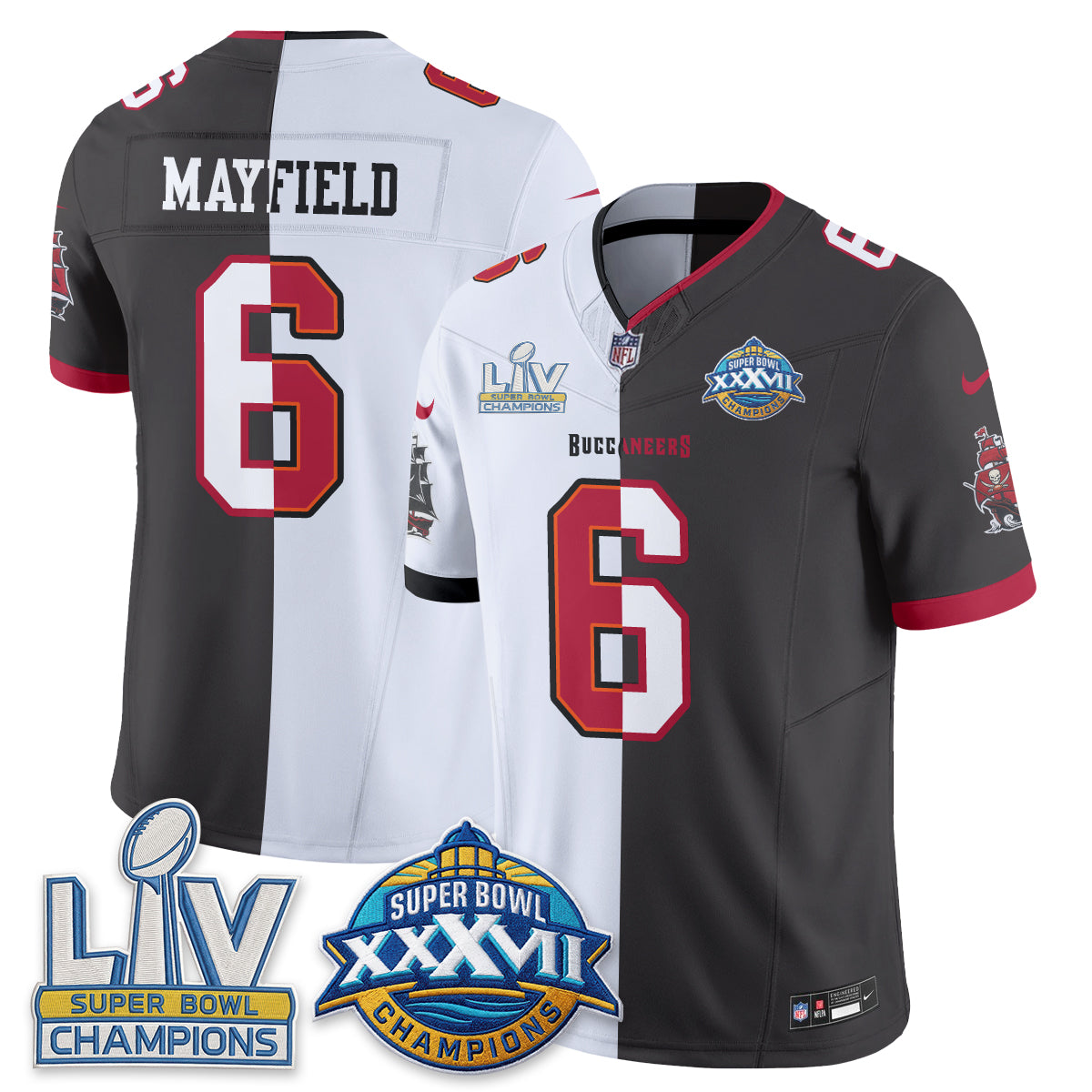 TB S.Bowl Split Edition Vapor Jersey - Stitched