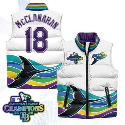 TB 2026 AL Champions Limited Puffer Vest - Printed