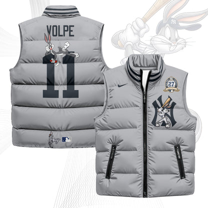 New York Yankees Edition Unisex Puffer Vest - Printed