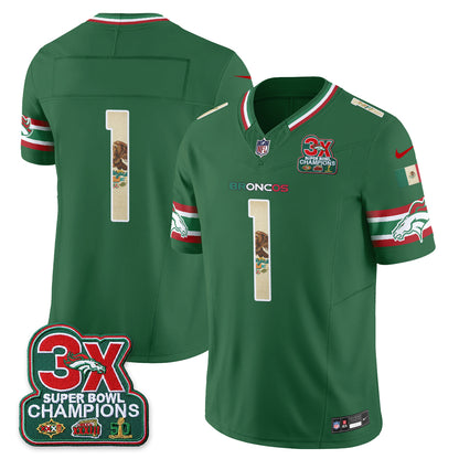 DEN Mexico Edition Vapor Jersey - Stitched