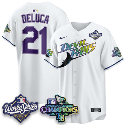 TBR WS26 &  2026 AL Champions Limited Gray Jersey - Stitched N2