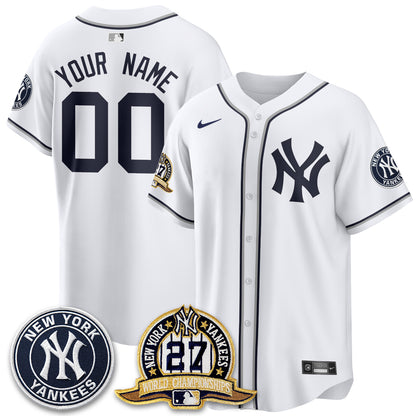 NYY 2026 Black Out Style Vapor Limited Custom Jersey - All Stitched