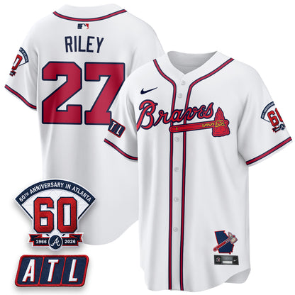 ATL 2026 60th Anniversary Vapor City Connect Limited Jersey - All Stitched