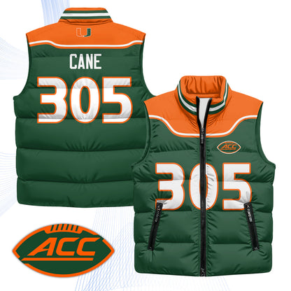 MIA 2001 Throwback Puffer Vest - Printed