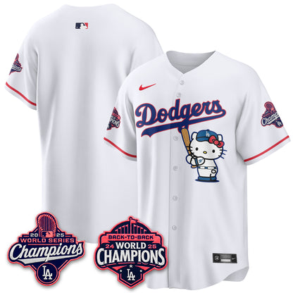 LAD x Hello Kitty Night 2026 Vapor White Jersey - All Stitched