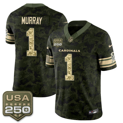 ARI 2026 Salute to Service Vapor Jersey - Stitched