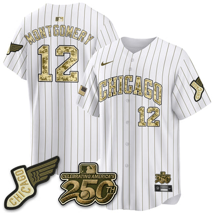 Chicago White Sox Salute to Service 2026 Vapor Limited Jersey - Stitched