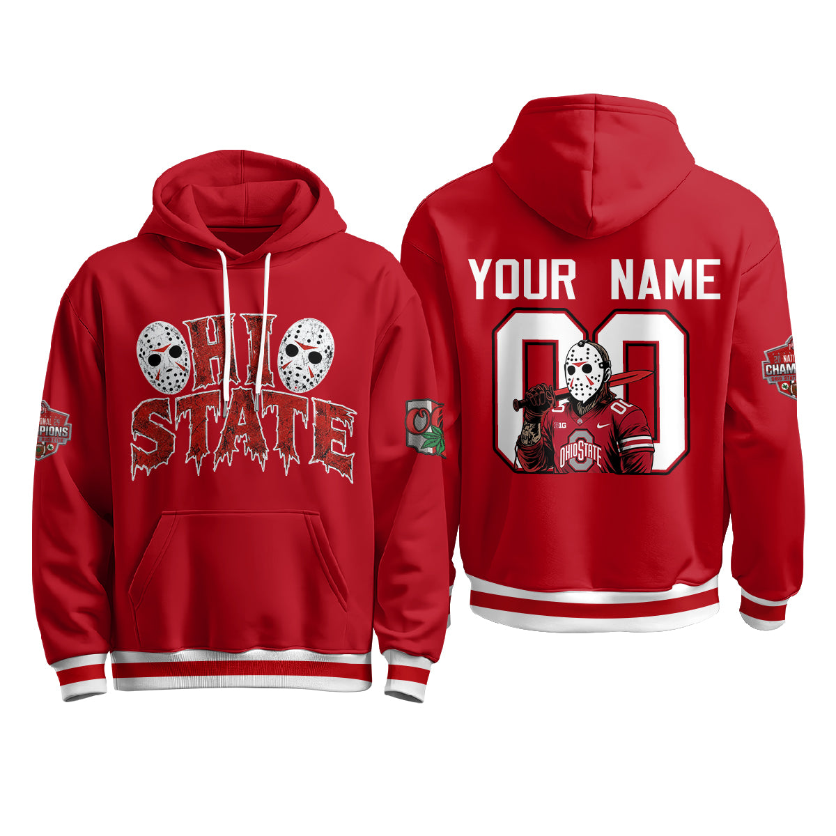 OSU x The Camp Butcher Edition Pullover Custom Hoodie - Printed