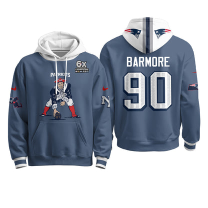 NE Minuteman Edition Fleece Hoodie - Printed