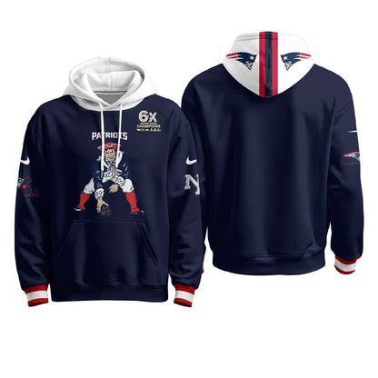 NE Minuteman Edition Fleece Hoodie - Printed
