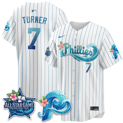 Philadelphia Phillies Aloha Spirit Vapor Limited Jersey - Stitched