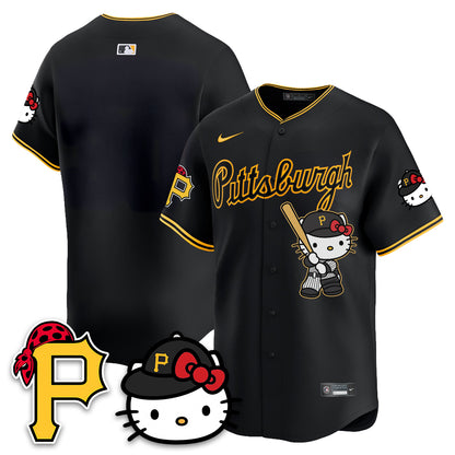 Pittsburgh Pirates x Meow KT Vapor Limited Jersey - Stitched