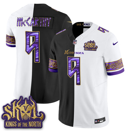 Minnesota Vikings Warrior Split Edition Vapor Jersey - Stitched