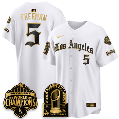 LAD WS Champions Back 2 Back Patch Vapor Premier Limited Gothic Edition Jersey - All Stitched
