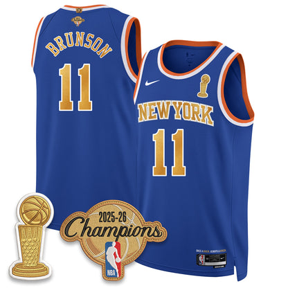 NYK Champions Night Vapor Jersey - Stitched