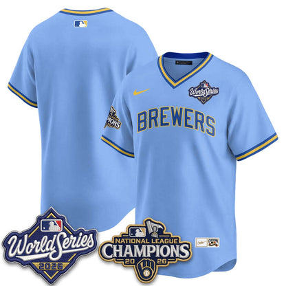 MIL 2026 NL Champions Throwback Jersey - Stitched