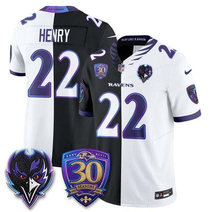 Baltimore Ravens The Next Flight Split Vapor Jersey - Stitched
