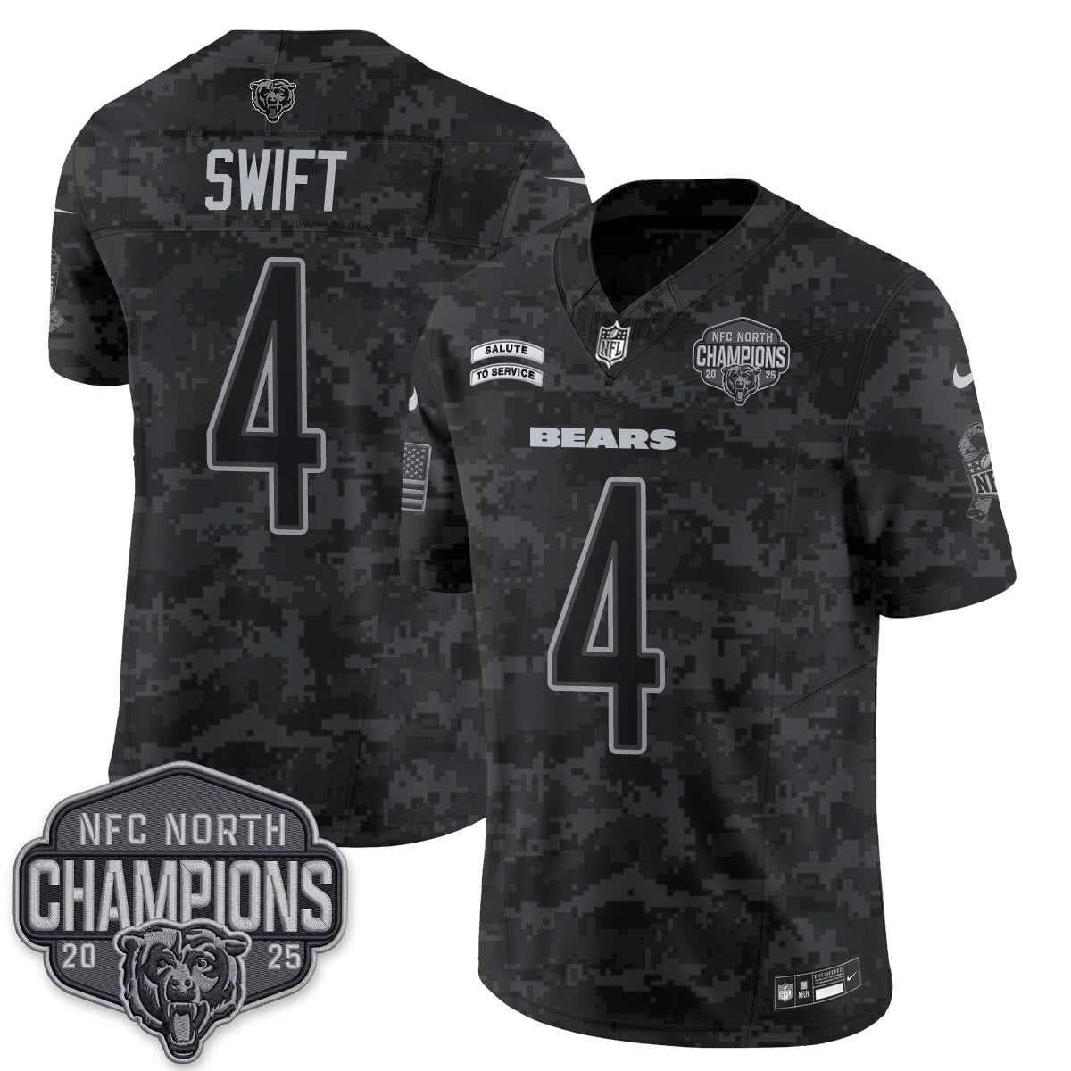 CHI 2026 Salute to Service V2 Vapor Jersey - Stitched