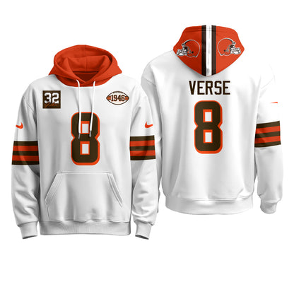 CLE 1946 Anniversary Patch Hoodie - Stitched