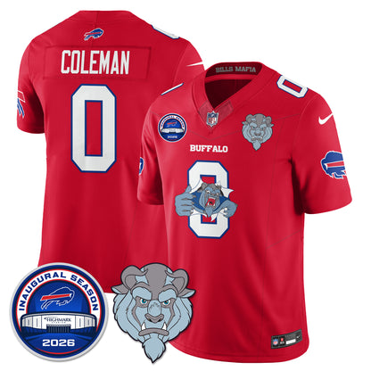 Buffalo Bills x Hairy Blue Beast Edition Vapor Jersey - Stitched