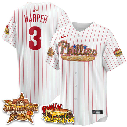 Philadelphia Phillies Cheesesteak Edition Vapor Limited Jersey - Stitched