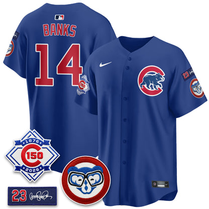 CHC 150th Anniversary Holy Cow Vapor Premier Royal Limited Jersey - All Stitched