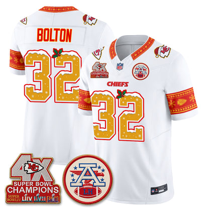 KC Xmas Edition Vapor Jersey - Stitched