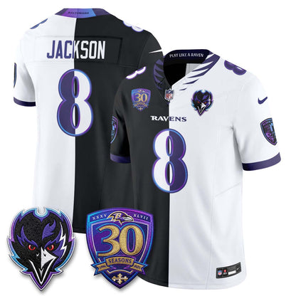 Baltimore Ravens The Next Flight Split Vapor Jersey - Stitched