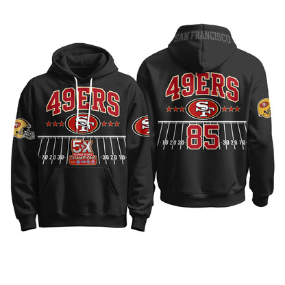 SF 5X SB Fleece Hoodie - Printed