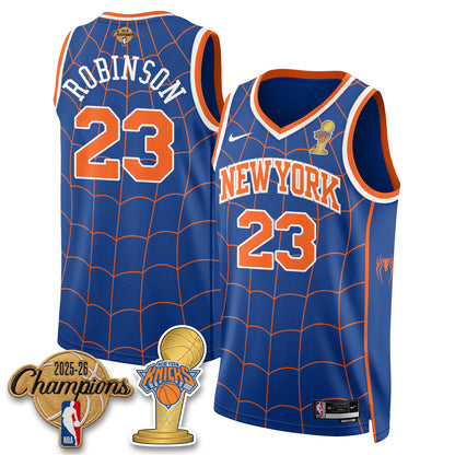 New York Knicks 2026 Champions Brand New Day Vapor Jersey - Stitched