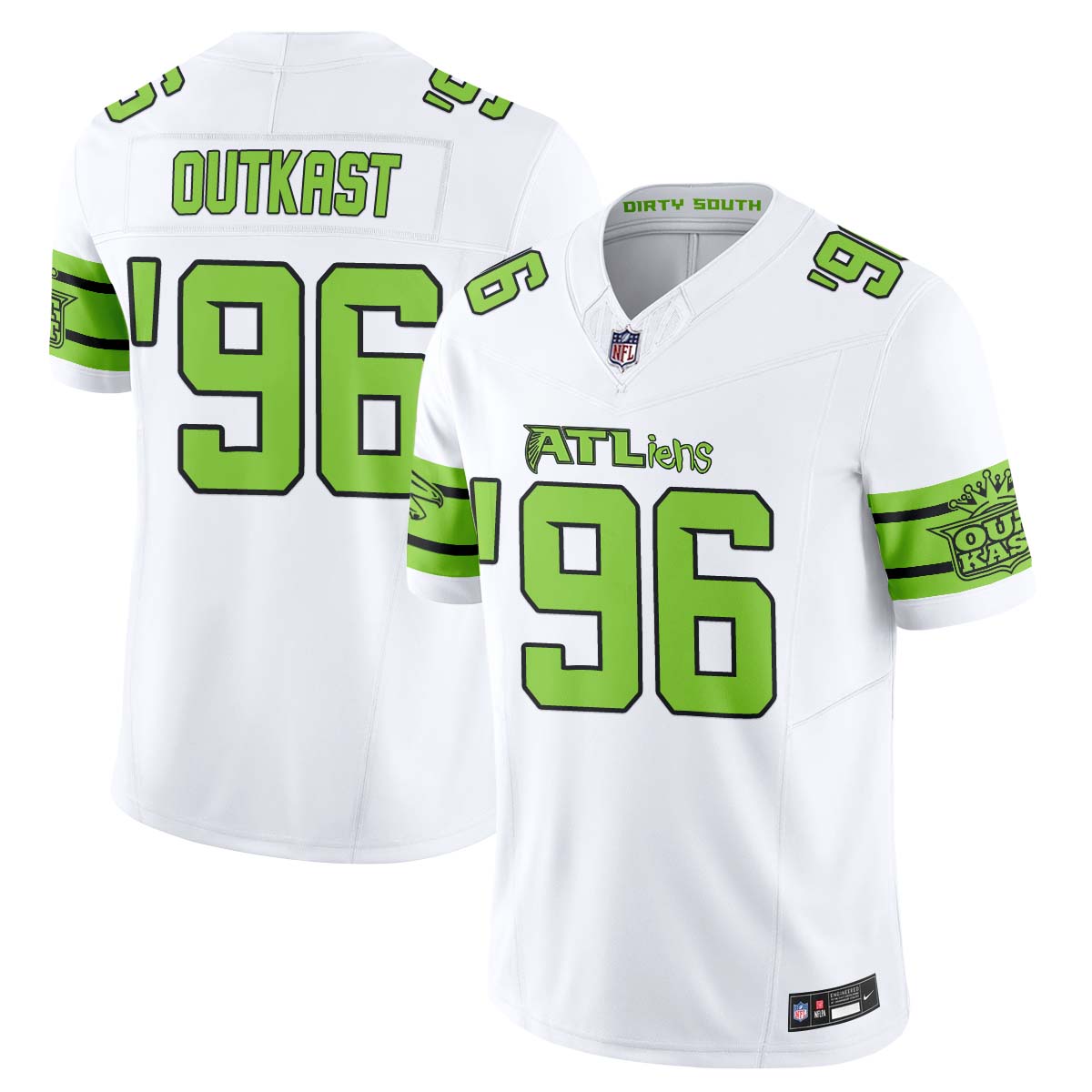 ATL 30th Anniversary ATLiens Vapor Jersey - Stitched