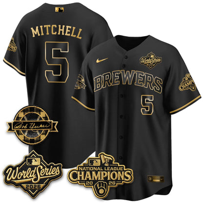 MIL 2026 NL Champions - Uecker Patch Navy Limited Edition - Stitched N1