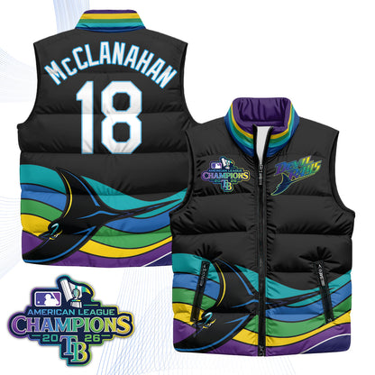 TB 2026 AL Champions Limited Puffer Vest - Printed