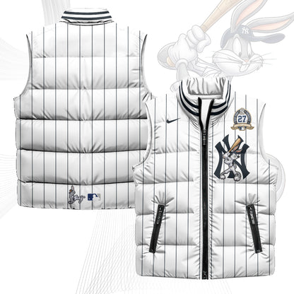New York Yankees Edition Unisex Puffer Vest - Printed
