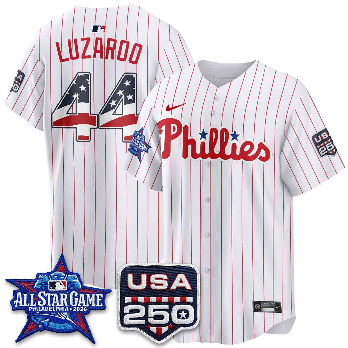 Philadelphia Phillies 2026 All Star Edition Vapor Jersey - Stitched