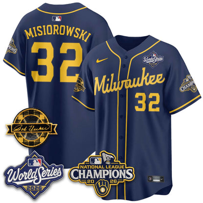 MIL 2026 NL Champions - Uecker Patch Navy Limited Edition - Stitched N1