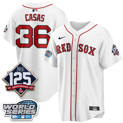 Boston Red Sox Throwback 2004 Vapor Jersey - Stitched