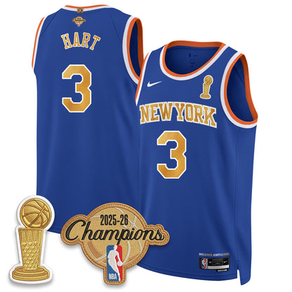 NYK Champions Night Vapor Jersey - Stitched