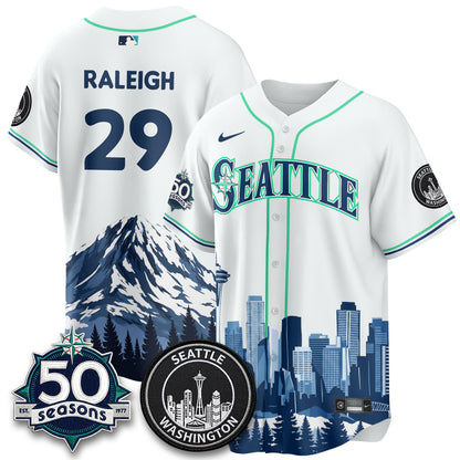 Seattle Mariners City Edition Vapor Jersey - Printed