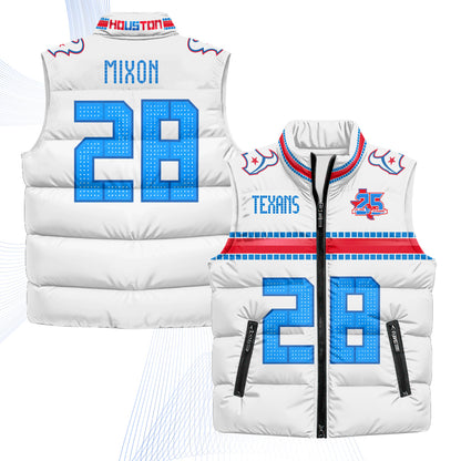HOU 2026 Rivalries Puffer Vest - Printed